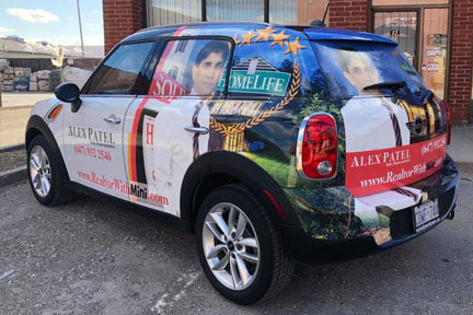 Commercial car wraps in Toronto