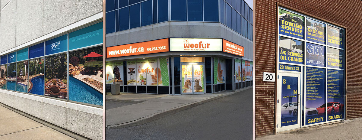 Window Graphics in Toronto 