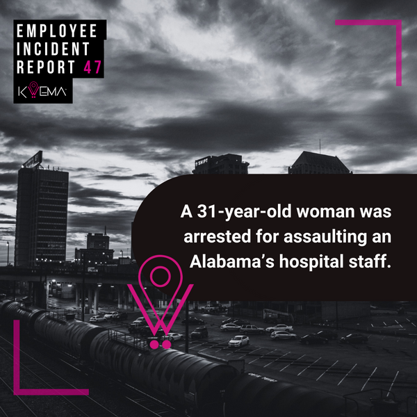 a patient assaulted a nurse in Alabama