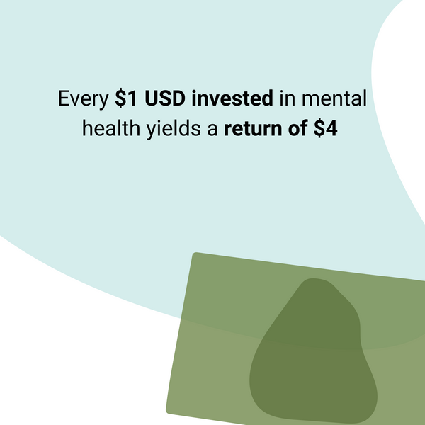 Investing to go against mental health issues