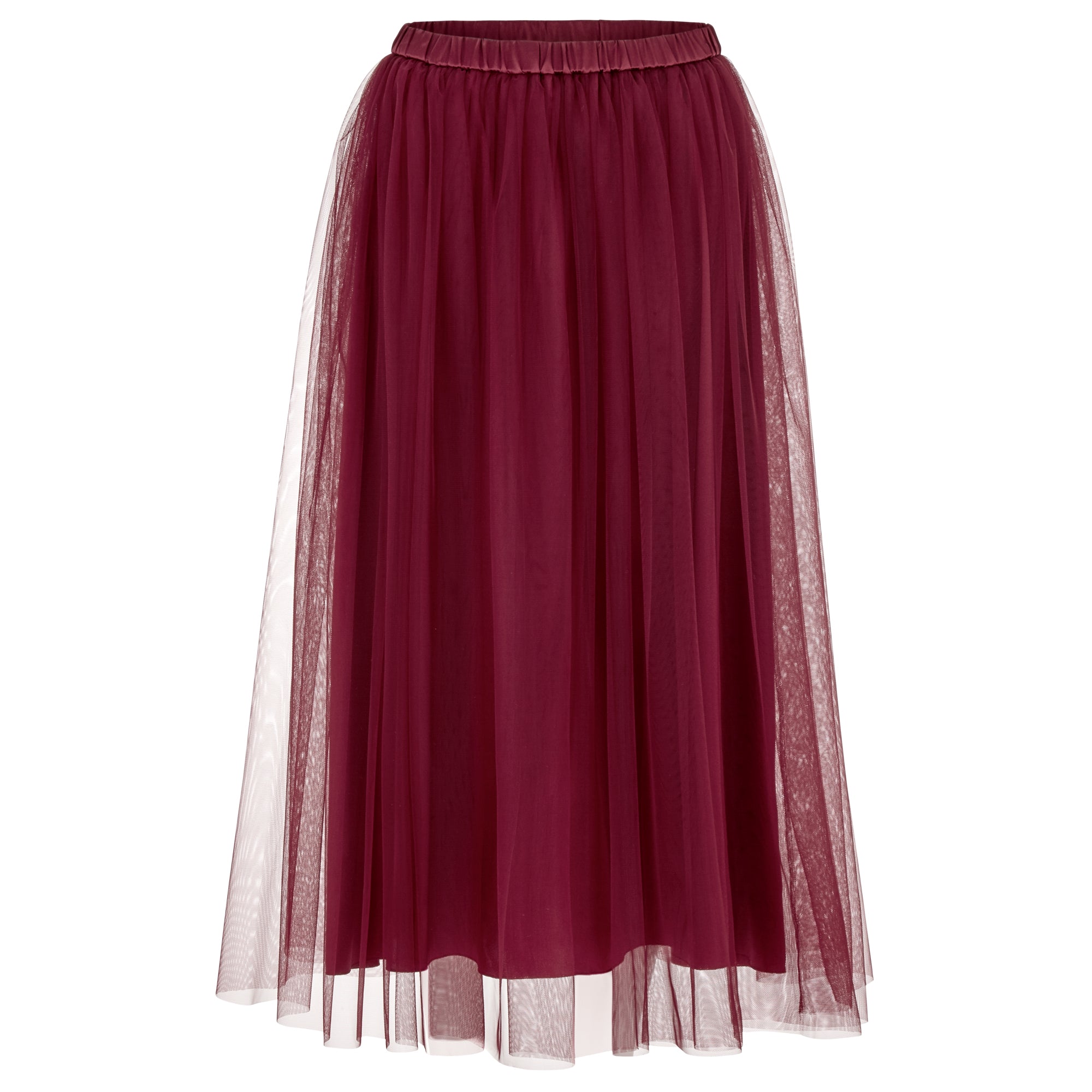 Toto skirt in garnet red – MIN FASHION