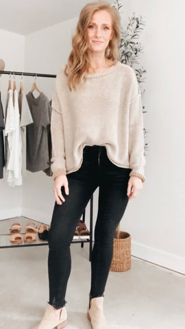 9 Ways to Style the Carmen Cropped Sweater – August Cloth