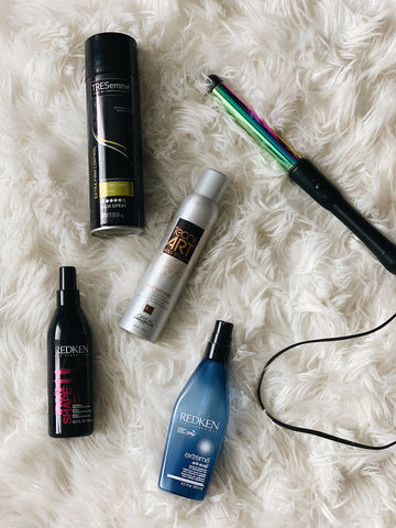 products for beach wave curls