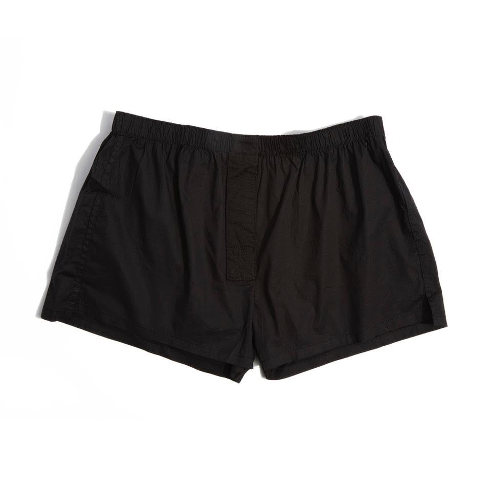 ennoy Cotton Easy Shorts BLACK ブラック 黒ショートパンツ - www