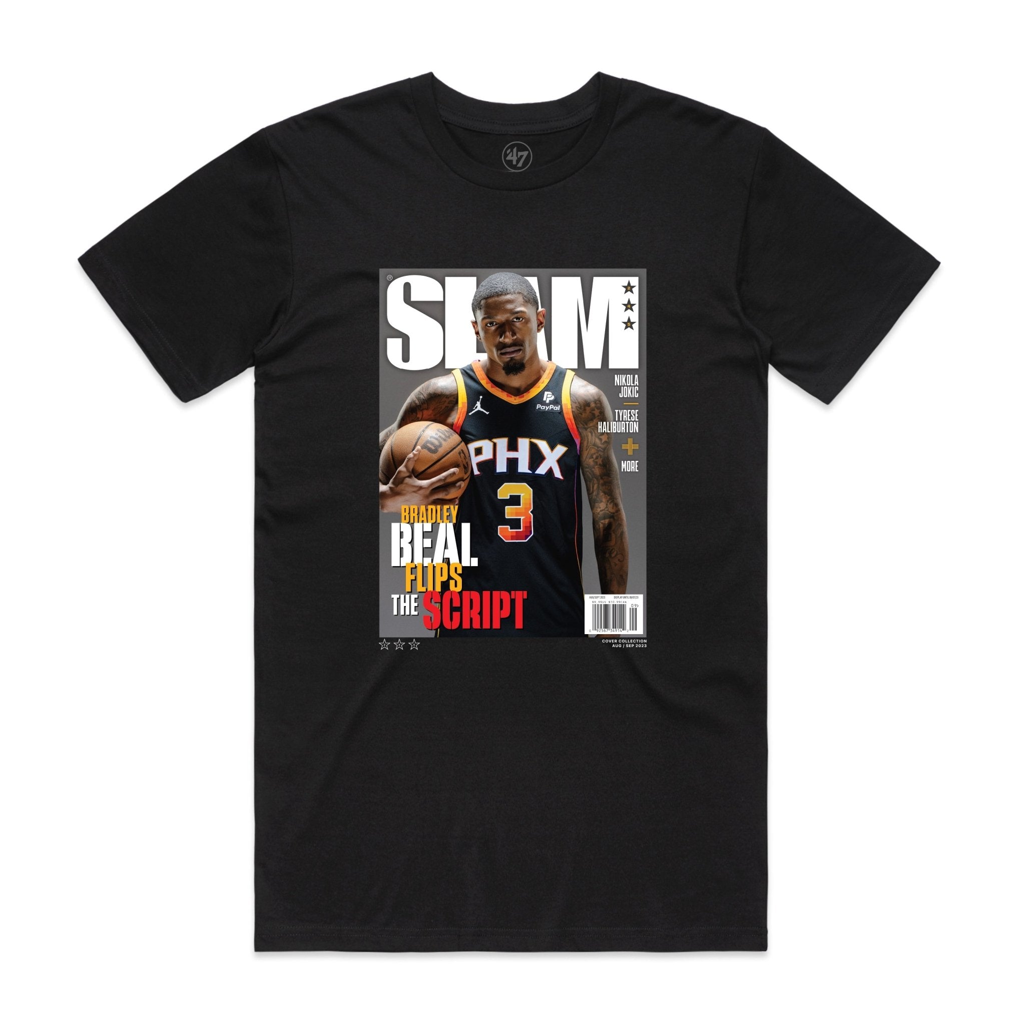 47 Slam Cover Tee - Cade Cunningham (SLAM 238) Black / S