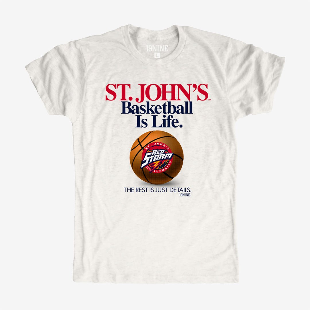 St. John's 'Basketball Is Life' Tee - SLAM Goods product image