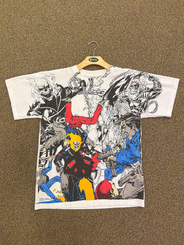 Wild Oats 1992 Ghost Rider White SS Tee – Deadstock