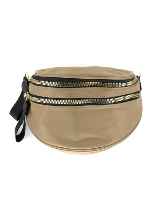 Nicoletta Crossbody/Fanny Bag- Large Gold – Hazel Lane Boutique