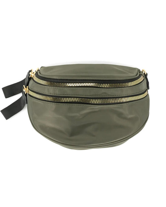 Fanny Pack Bag- Solid Black – Hazel Lane Boutique