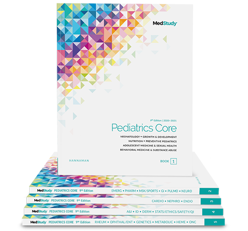 new 9th ed pediatrics print core abp board prep cme medstudy torts flashcards