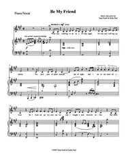 Be My Friend (The Facebook Song) | newmusicaltheatre.com | Sheet Music