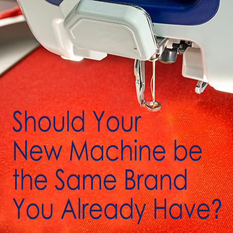 Machine embroidery brands, should you buy the same? on Bonnie's Blog at Sew Inspired by Bonnie