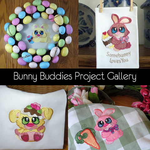 Bunny Buddies Project Gallery from Sew Inspired by Bonnie