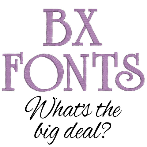 BX Fonts SewInspiredByBonnie.com
