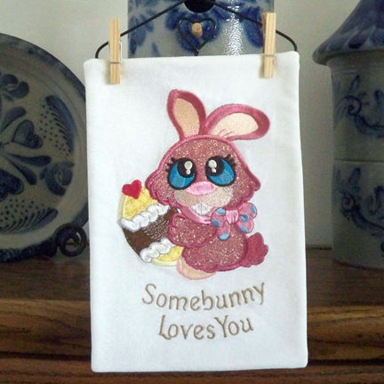 Somebunny Loves You Tutorial from Sew Inspired by Bonnie