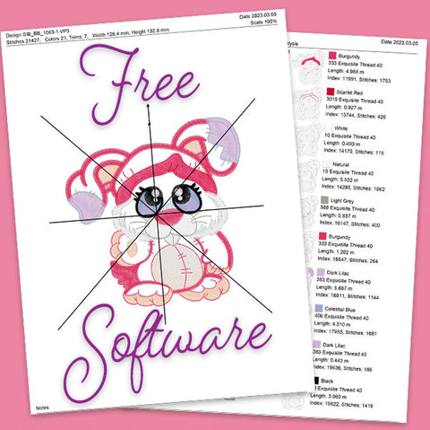 Free software blog SewInspiredByBonnie.com