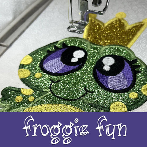 Froggie Fun with SewInspiredByBonnie.com