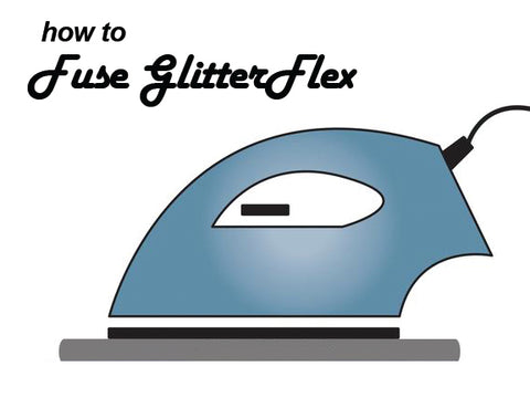 How to Fuse GlitterFlex Vinyl