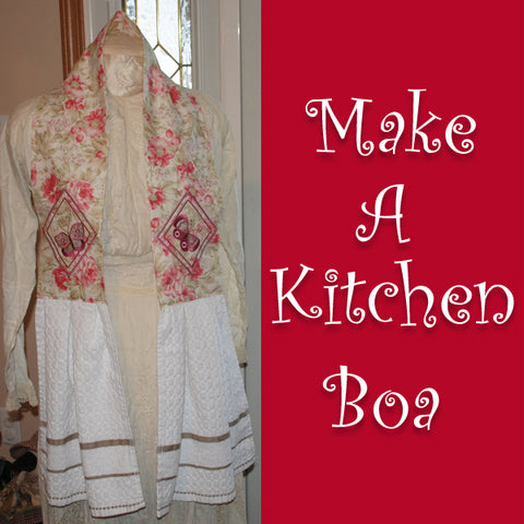 His & Hers Kitchen Boas Crochet Pattern