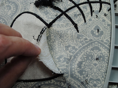 Unpicking Embroidery is easy with the Amazing Stitch Eraser 