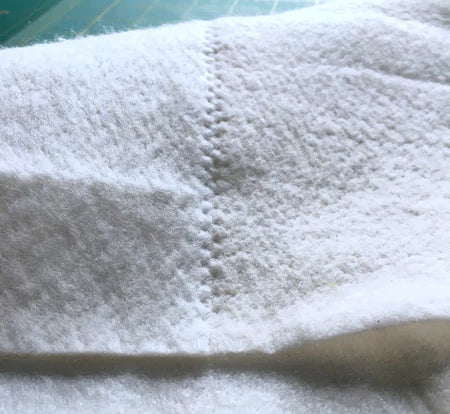 Frankenbatting: Stitching Batting Scraps Together | Sew Inspired by Bonnie