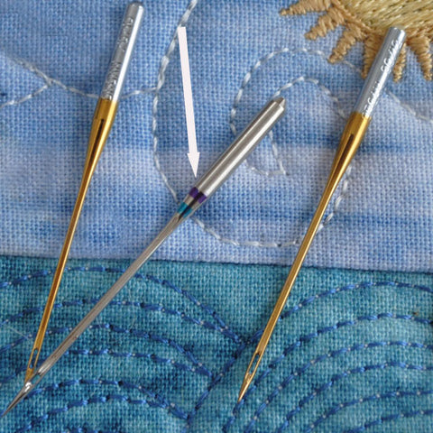 Identifying Machine Embroidery and Sewing Needles with SewInspiredByBonnie.com