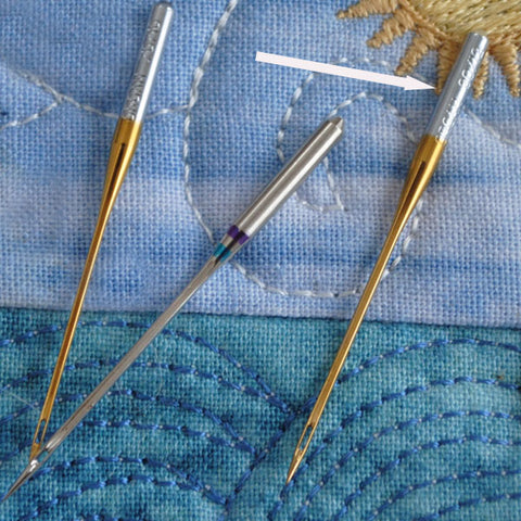 Identifying Machine Embroidery and Sewing Needles with SewInspiredByBonnie.com