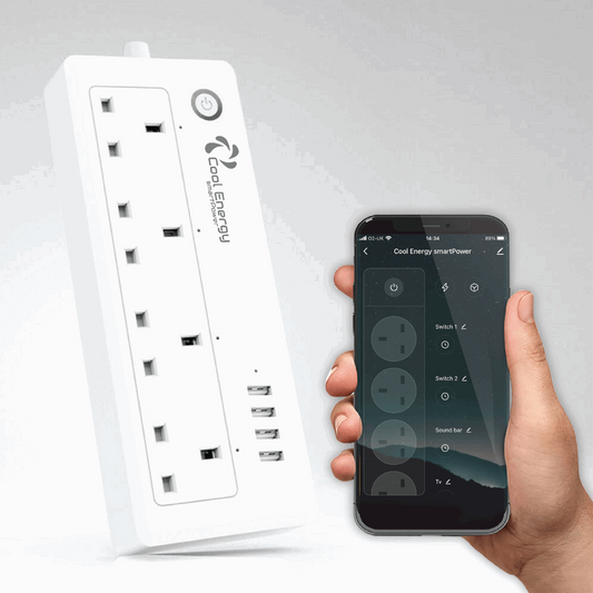 Cool Energy Smart 4 Plug Extension Lead