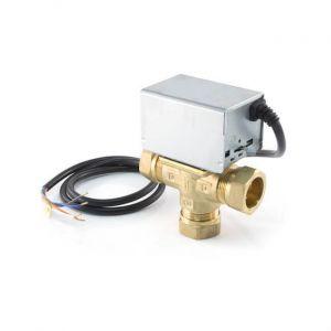 ZVM28 Motorised Mid-position Valve - 3 Port 28mm - Cool Energy Shop