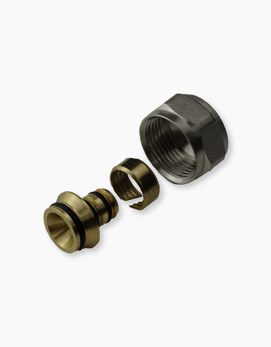 Euroconus Fitting / Pipe Coupling Nut for Underfloor Heating - Cool Energy Shop