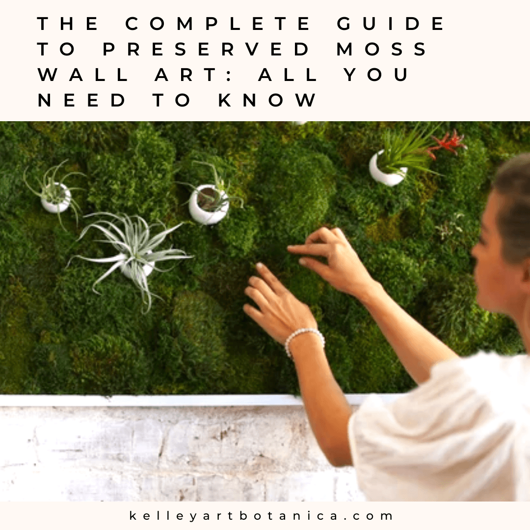 The Complete Guide to Preserved Moss Wall Art – Art Botanica