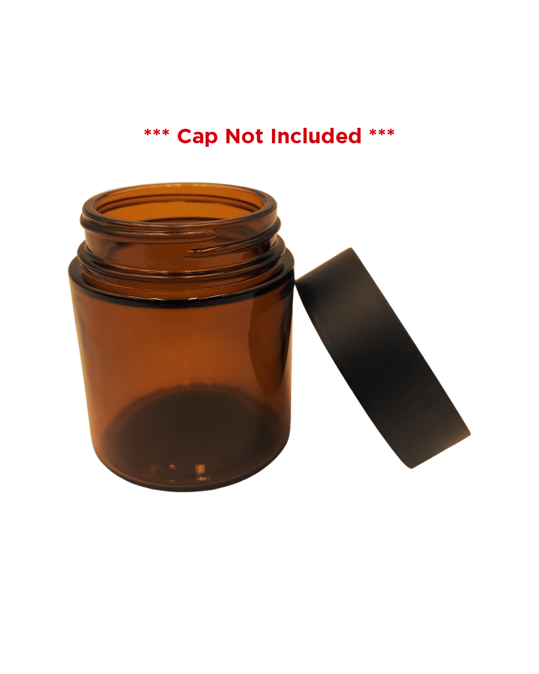 Amber Straight-Sided Jars In Many Sizes For Many Applications