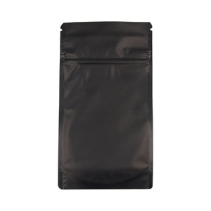 1/4oz Matte Black Child-Resistant Mylar Bags (1000 Qty