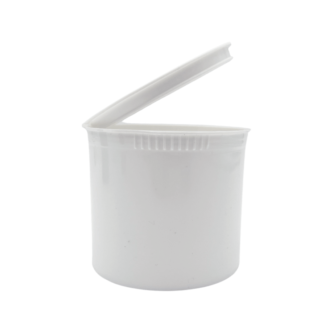 90dr Child Resistant Opaque White 21g Pop Top Container