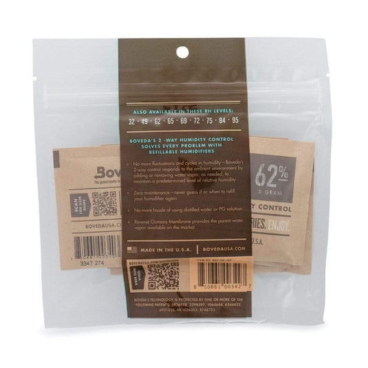 Boveda 62% Large Humidity Pack 4 Gram - 600 Count — MJ Wholesale