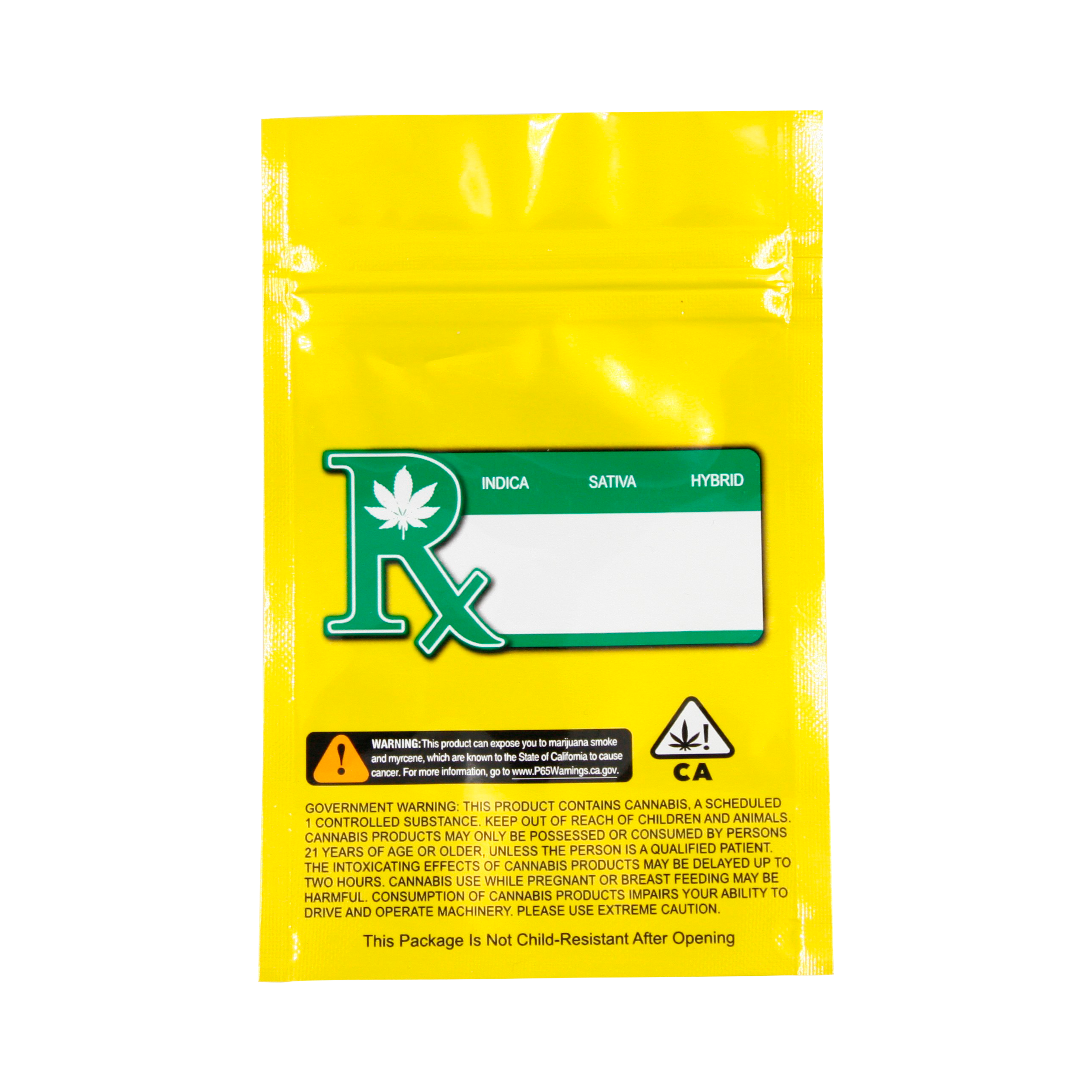 Smell Proof Bag (1/8th oz) – Bag King