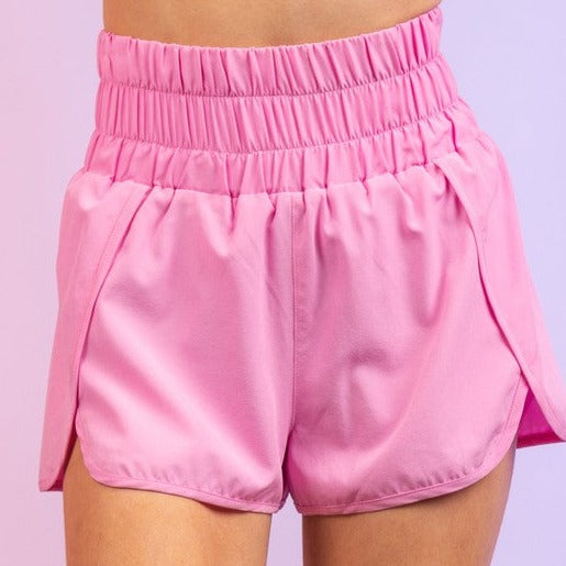 Rae Mode 2 in 1 Active Shorts- Sonic Pink – Shop Blink Boutique