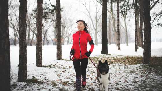 Pendant les saisons froide, forcez vous à maintenir un minimum d'activité physique