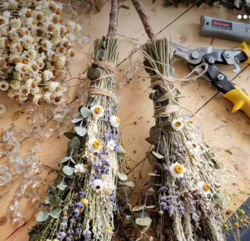 Floral Broom Workshop