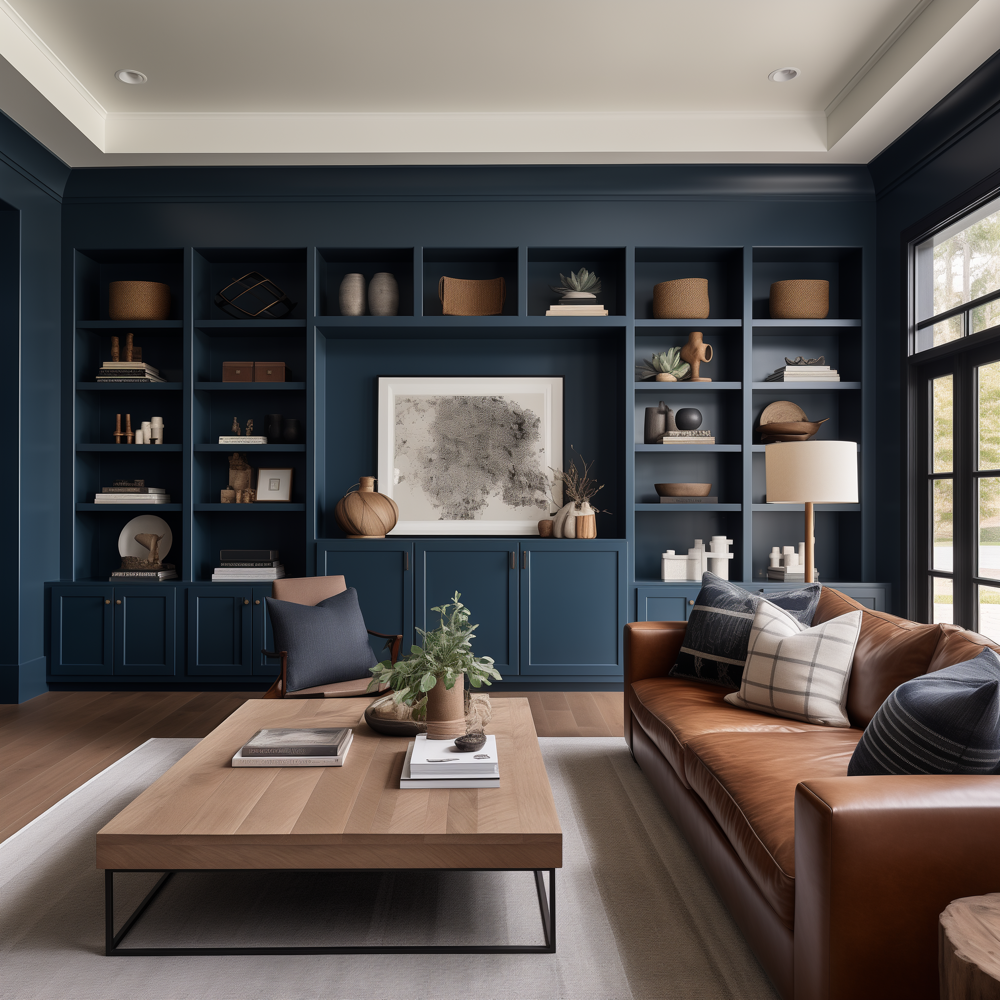 Deep Space (2125-20): 9x14.75 – Benjamin Moore x Samplize