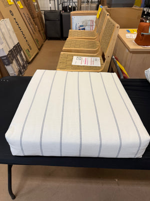 24"x22" Woven Outdoor Deep Seat Cushion - Set of 4! - Threshold (NEW - IN PLASTIC!) - Big Catch Salvage and Thrift
