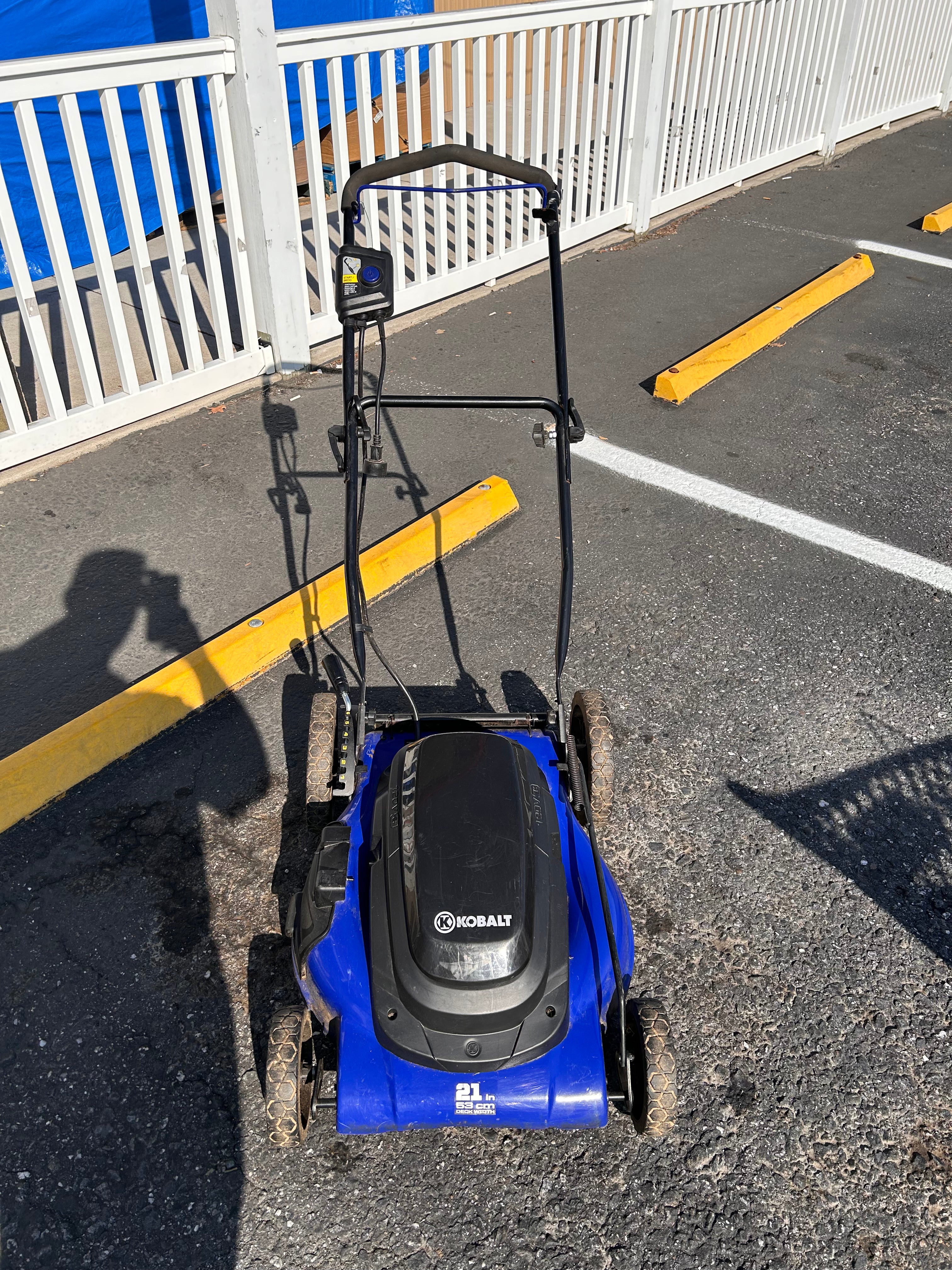 Kobalt 21” 120V Corded Lawn Mower! (USED - WORKS GREAT)