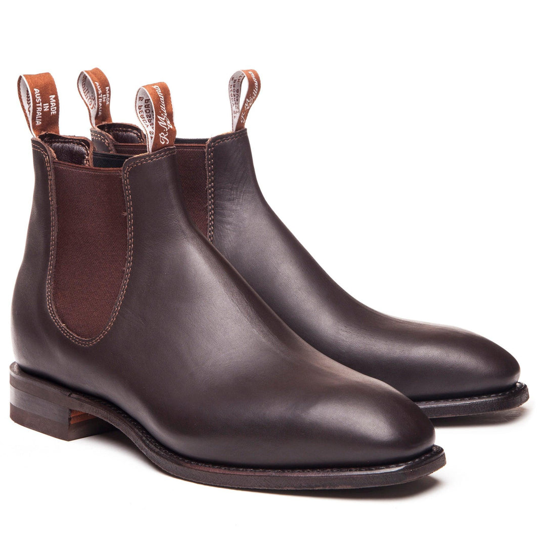 R.M. Williams Boots in Chestnut (Size:7.5, Width:Narrow)