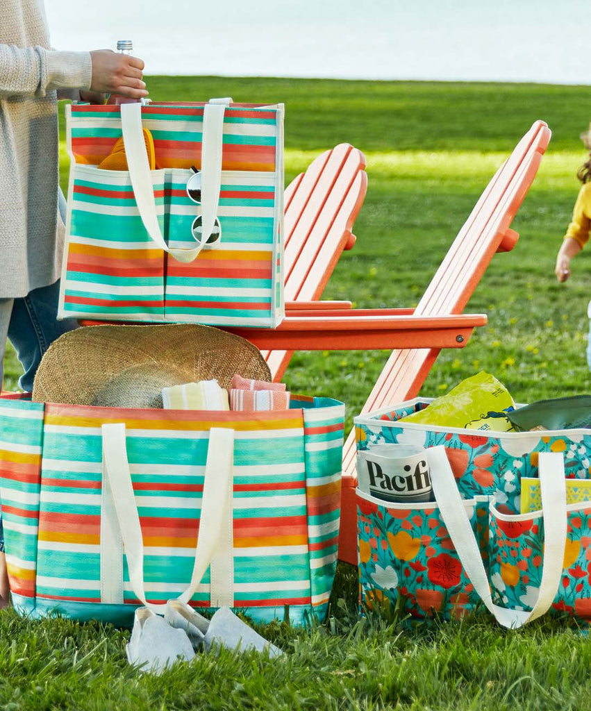 Carryall Tote, Multi Stripe | Boon Supply