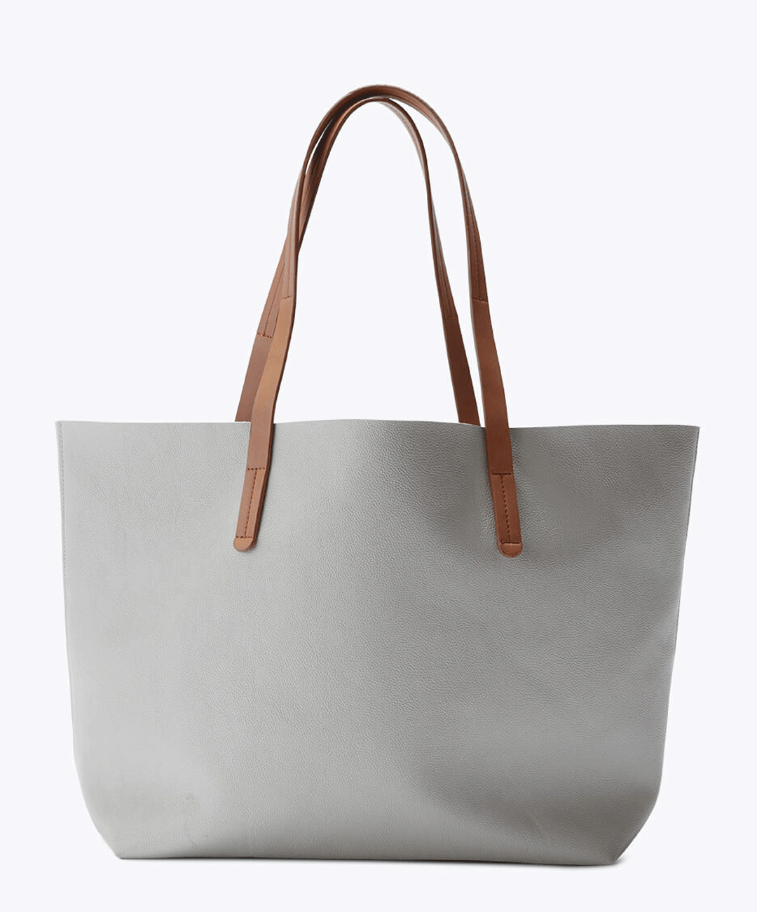 vegan leather tote