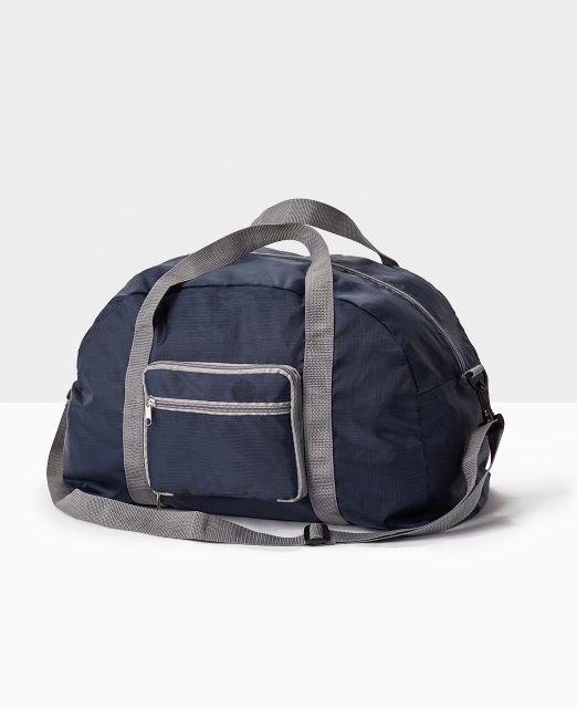 Foldable Poly Duffel, Navy | Boon Supply