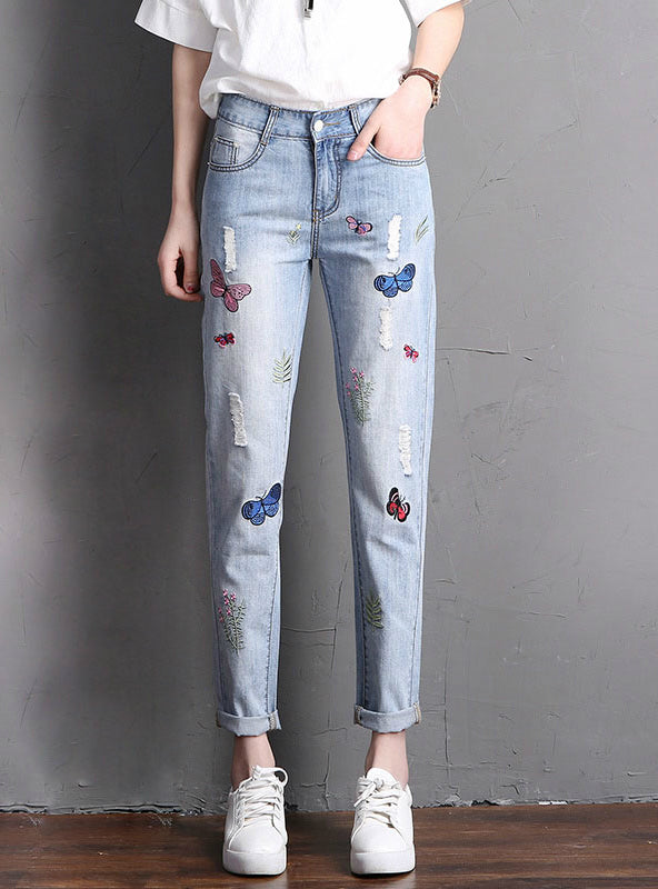 beggar jeans pants