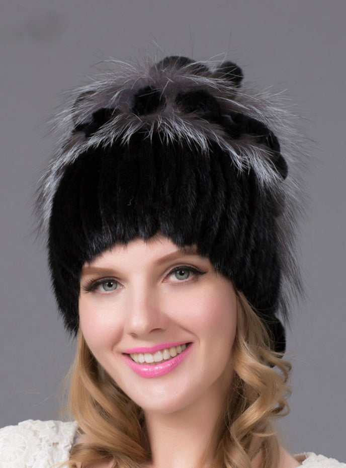 real mink fur hats