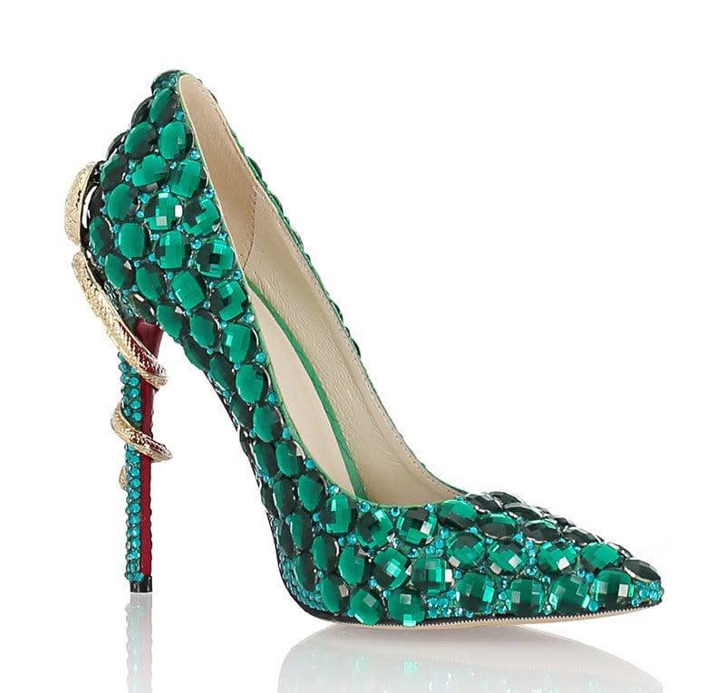 green diamond heels