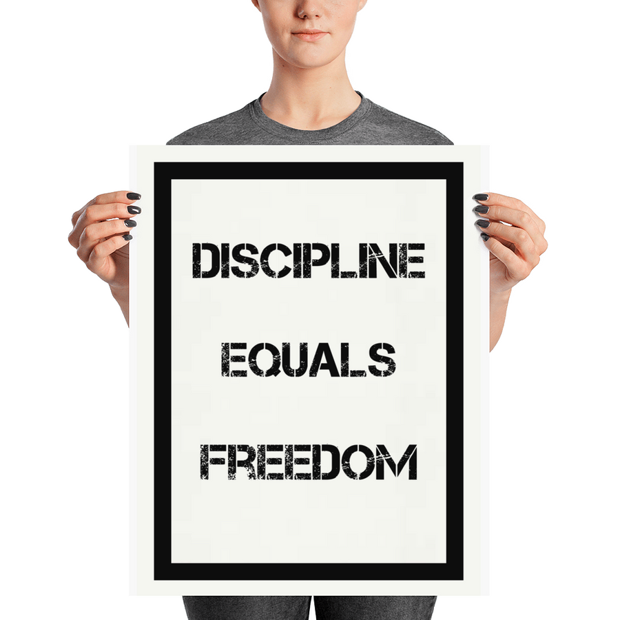 discipline equals freedom wallpaper iphone